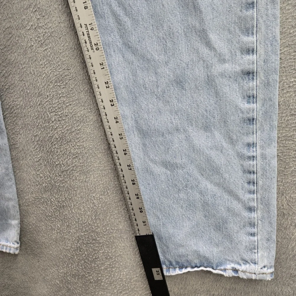 VINTAGE Levi's 501 Men Jeans 34X36 Blue Denim Y2K Original Fit Straight Leg READ